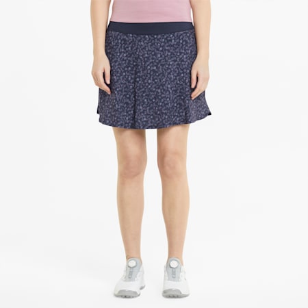 PWRSHAPE Fancy Plants Women's Golf Skirt, Navy Blazer, small-AUS