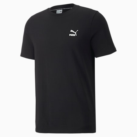 Classics Small Logo Tee Men, Puma Black, small-PHL