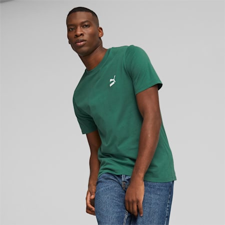 Classics Small Logo Tee Men, Vine, small-AUS