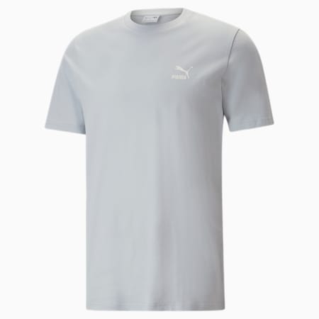 T-shirt Classics Small Logo Homme, Platinum Gray, small-DFA
