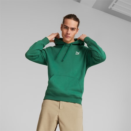 Puma best sale green hoodie