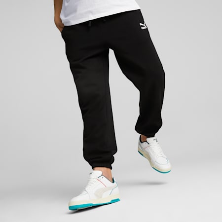 CLASSICS Men's Sweatpants, Puma Black, small-AUS