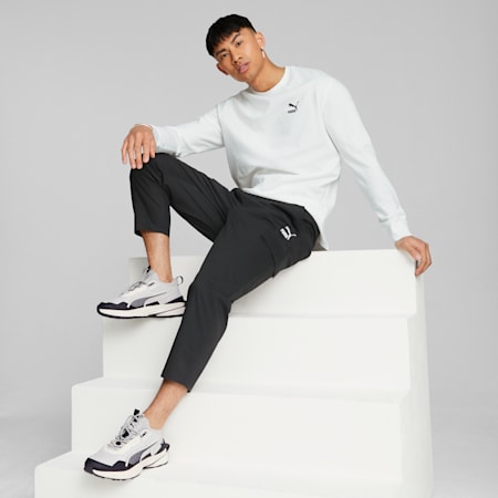 Classics Woven Pants Men | Puma Black | PUMA Shop All Puma | PUMA