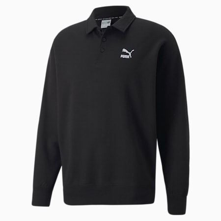 Classics Polo Sweatshirt Men, Puma Black, small