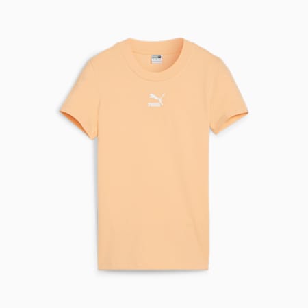 Classics Slim Tee Women, Peach Fizz, small-SEA