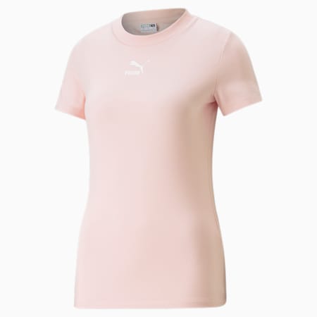 Classics Slim Tee Women, Rose Dust, small-THA