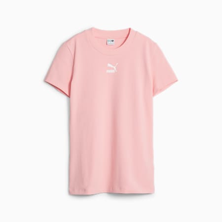 Classics Slim Tee Women, Peach Smoothie, small-PHL