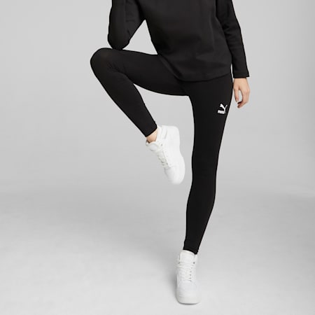 Classics High Waist Leggings Women, Puma Black, small-AUS