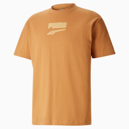 Downtown Logo Tee Men, Desert Tan, small-SEA