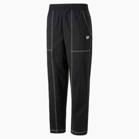 Downtown Twill Pants Men, Puma Black, small-PHL