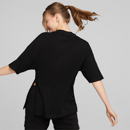 Classics Oversized Tee Women, Puma Black, small-DFA