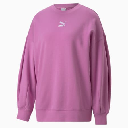 Sweat oversize à col rond Classics Femme, Mauve Pop, small-DFA