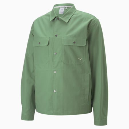 MMQ Ripstop Overshirt, Dusty Green, small
