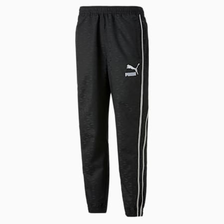 กางเกงผู้ชาย Players' Lounge Track, Puma Black-AOP, small-THA