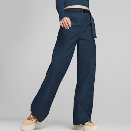 Pantalon coupe large INLAND Femme, Marine Blue, small-DFA
