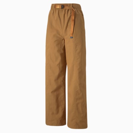 INLAND Wide Leg Pants Women, Desert Tan, small-DFA