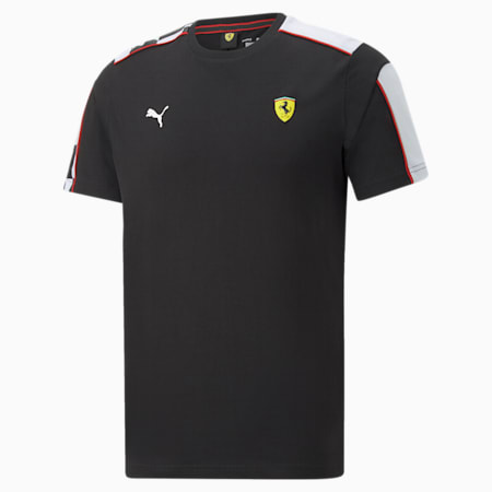 Scuderia Ferrari Race MT7 T-Shirt für Herren, Puma Black, small