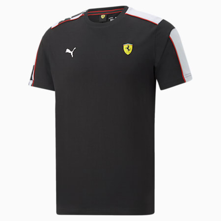 เสื้อยืดผู้ชาย Scuderia Ferrari Race MT7, Puma Black, small-THA