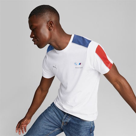 T-shirt BMW M Motorsport MT7 Homme, Puma White, small