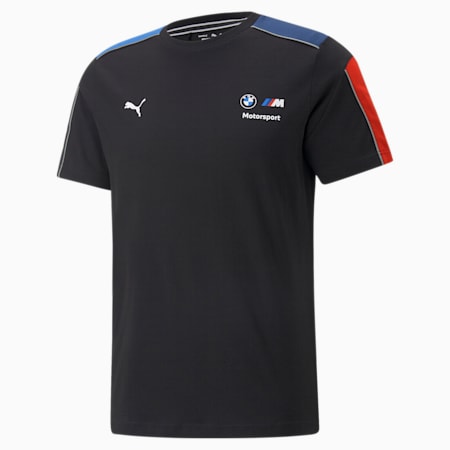 BMW M Motorsport MT7 T-shirt voor heren, Cotton Black-M color, small