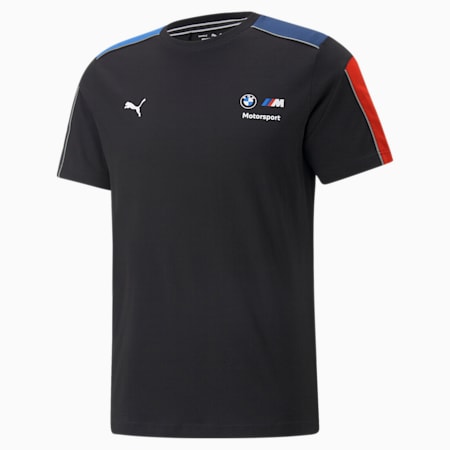 BMW M Motorsport MT7 Tee Men, Cotton Black-M color, small-SEA