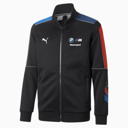 BMW M Motorsport MT7 Jacket Youth, Puma Black-M color, small
