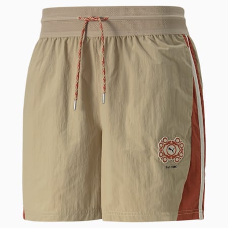 PUMA x PALOMO T7 Track Shorts, Travertine, small-THA