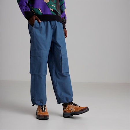 PUMA x PERKS AND MINI Men's Cargo Pants, Evening Sky, small-AUS