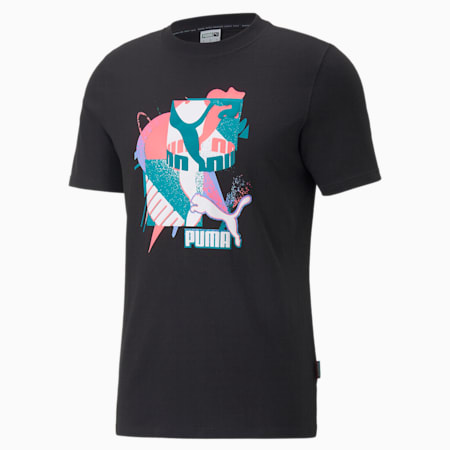 Fandom Graphic Tee Men, Puma Black, small-PHL