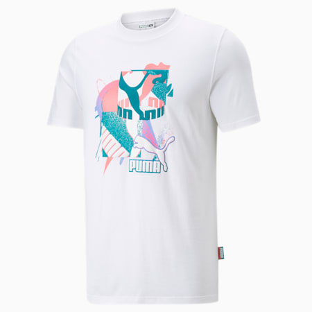 Fandom Graphic Tee Men, Puma White, small-SEA