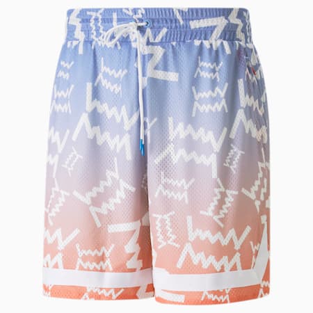 Big Dance Basketball Shorts Men, Electric Orchid, small-AUS