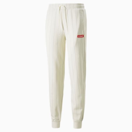 PUMA x COCA-COLA T7 Men's Pants, Ivory Glow, small-IND