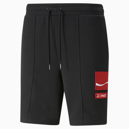 PUMA x COCA-COLA Shorts Men, Puma Black, small-PHL