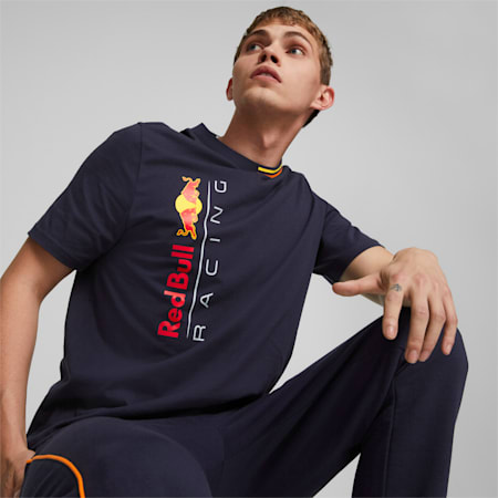 Red Bull Racing Big Logo T-Shirt für Herren, NIGHT SKY, small