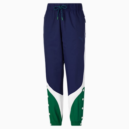 Traveling Basketball Women's Track Pants, Patriot Blue, small-AUS