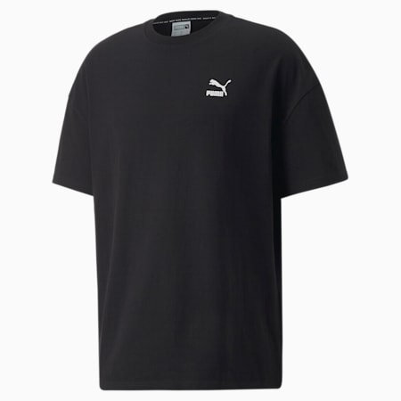 Classics Oversized T-shirt Heren, Puma Black, small