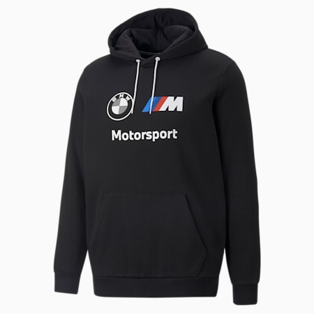 سترة بغطاء للرأس من BMW M Motorsport Essentials للرجال, Puma Black, small-DFA