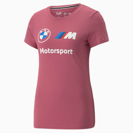BMW M Motorsport Logo Women's T-Shirt, Dusty Orchid, small-IND