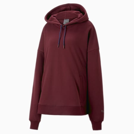 PUMA x JUNE AMBROSE Hoodie, Aubergine, small
