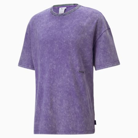 T-shirt à imprimés PUMA x PERKS AND MINI, Prism Violet, small-DFA