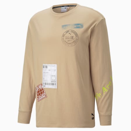We Are Legends Long Sleeve Tee, Light Sand, small