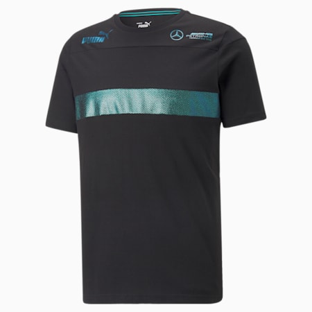 Mercedes-AMG Petronas Motorsport Metal Energy Race Tee Men, Puma Black, small-DFA