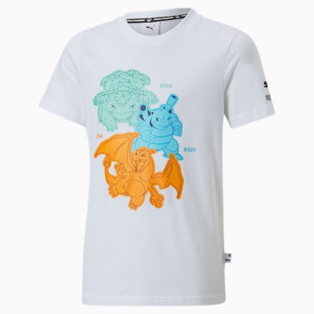 PUMA x POKÉMON Tee Youth, Puma White, small-PHL