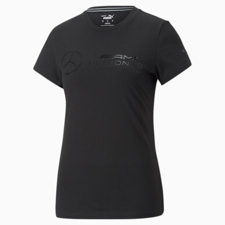 Mercedes-AMG Petronas Motorsport Essentials Tee Women, Puma Black, small
