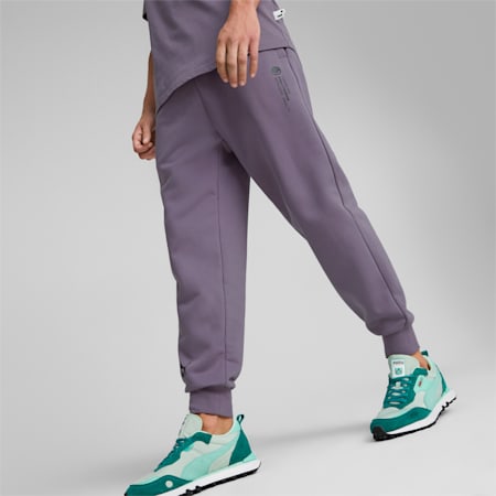 PUMA x POKÉMON Men's Sweatpants, Purple Charcoal, small-AUS