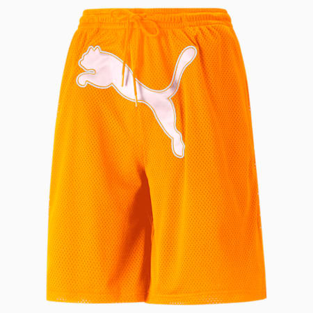 Shorts de baloncesto para mujer PUMA x DUA LIPA, Carrot, small