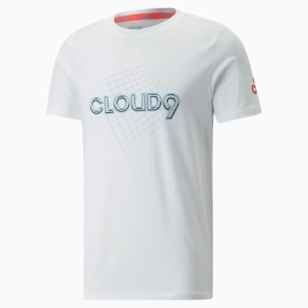 T-shirt Big Logo Esports Cloud9 Homme, Bright White, small