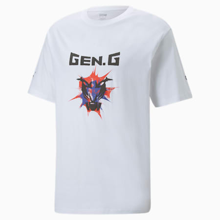Gen.G Graphic Esports Tee, Puma White, small