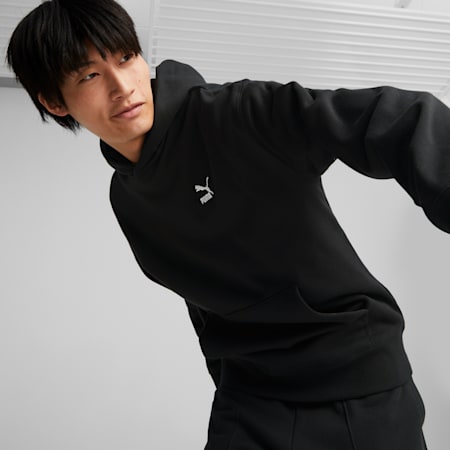 Classics Relaxed Hoodie für Herren, Puma Black, small