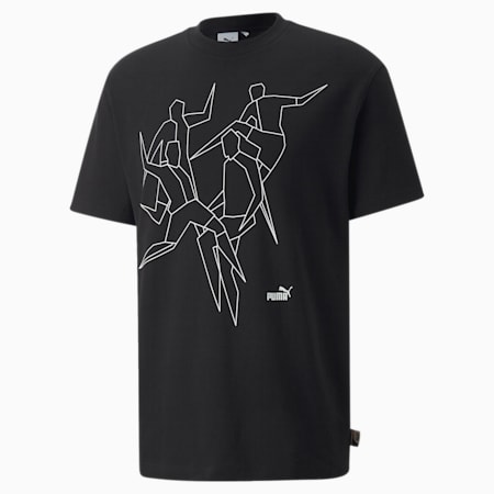 T-shirt graphique Players’ Lounge Homme, Puma Black, small-DFA